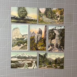 Vintage Northern California Tourist Postcards. (7)